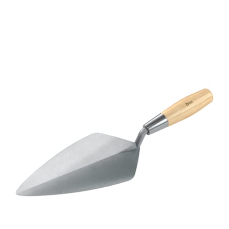 Bon Tool Bon 72-542 Brick Trowel Forged 10-1/2" Nl Wood Handle 72-542